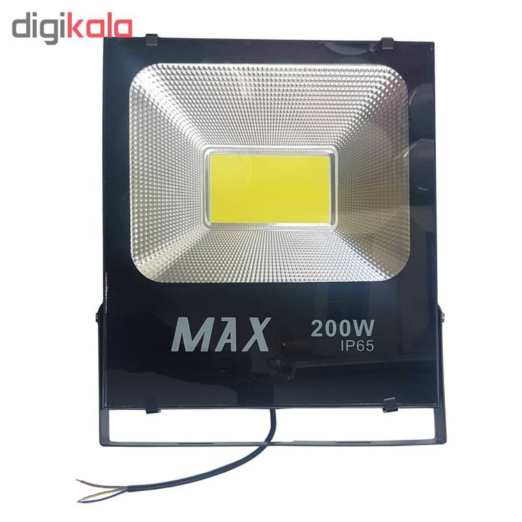 پروژکتور ال ای دی 200 وات مکس مدل IP 65