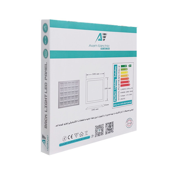 پنل 48 وات آرام الکتریک مدل توکار 60×60